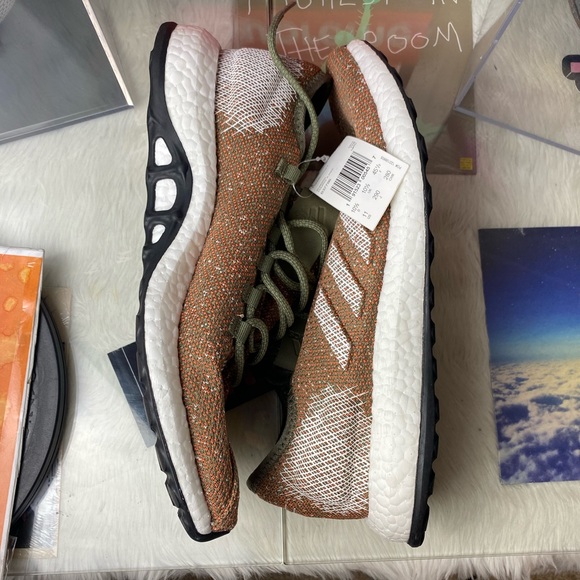 🆕 - Adidas PureBOOST GO Raw Khaki - Size: M 11.5 - Picture 8 of 11